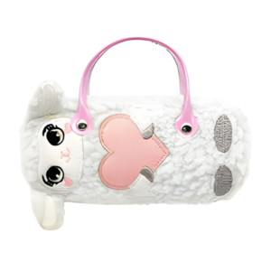Kids Sunglasses Case Cat White Pink